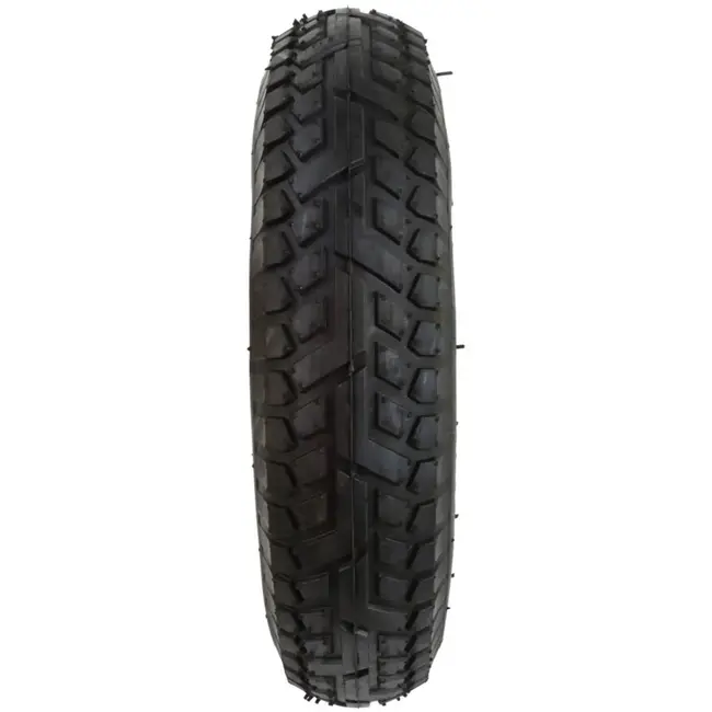 GEKO Blauw wiel - 140 kg draagkracht - 6-laags - Inclusief as - Voor kruiwagens en karren