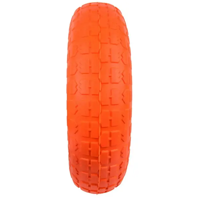 GEKO Wiel voor trolley - massief PU - hoge stabiliteit - 320 mm - met as