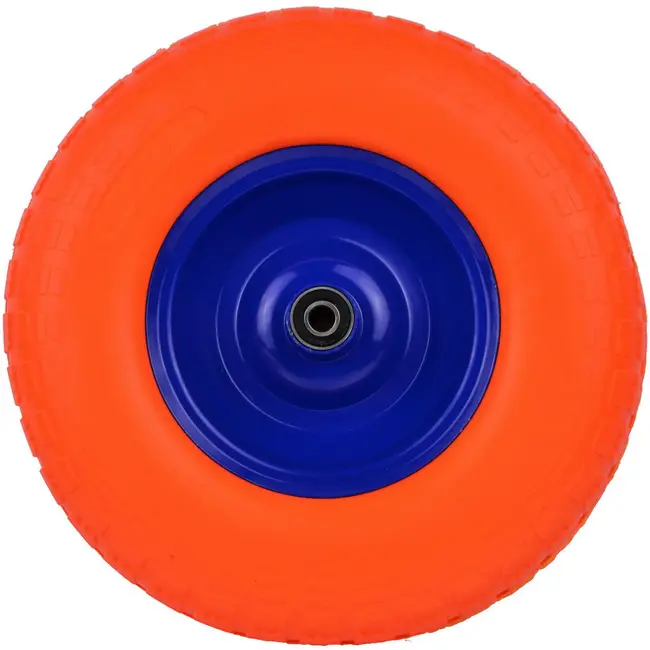 GEKO Wiel voor trolley - massief PU - hoge stabiliteit - 320 mm - met as