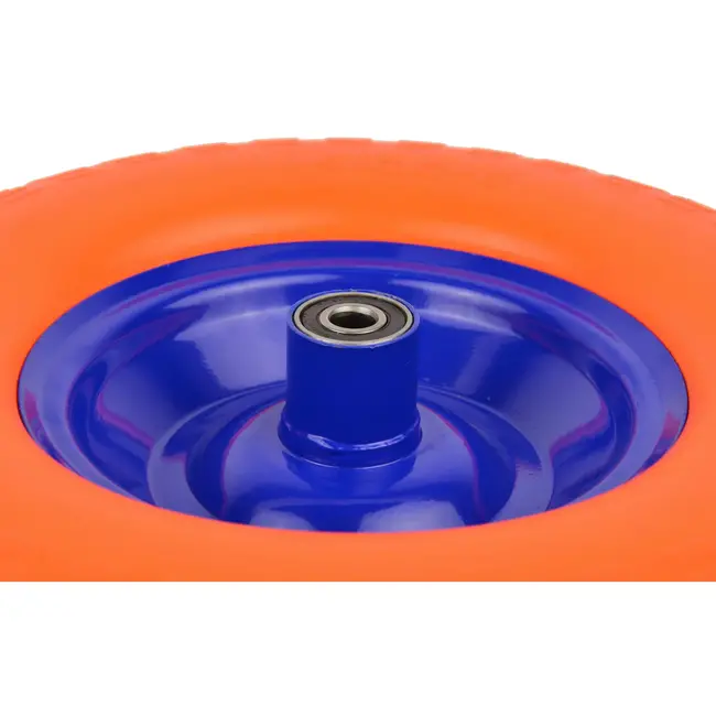 GEKO Wiel voor trolley - massief PU - hoge stabiliteit - 320 mm - met as