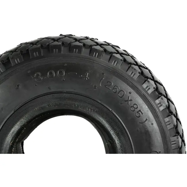 GEKO Banden en binnenbanden - 25 cm hoogte - 8,7 cm breedte - Geschikt voor kruiwagens en karren