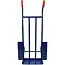 GEKO Handtrolley - 200 kg draagkracht - Sterke metalen constructie - Blauw