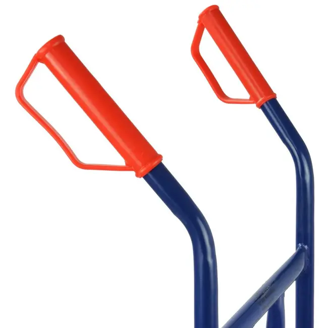 GEKO Handtrolley - 200 kg draagkracht - Sterke metalen constructie - Blauw