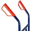 GEKO Handtrolley - 200 kg draagkracht - Sterke metalen constructie - Blauw