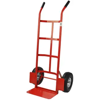 GEKO Handtrolley - 200kg draagkracht - Robuust metaal - Rode afwerking - 350x180mm