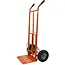 GEKO Handtrolley - 250 kg draagvermogen - 40x30 cm platform - Oranje