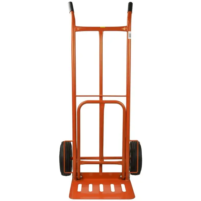 GEKO Handtrolley - 250 kg draagvermogen - 40x30 cm platform - Oranje