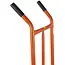 GEKO Handtrolley - 250 kg draagvermogen - 40x30 cm platform - Oranje