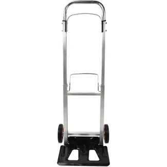 GEKO Opvouwbare handtrolley - 90 kg draagvermogen - Compact platform 35,5x24 cm - Rubberen wielen 15 cm