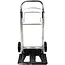 GEKO Opvouwbare handtrolley - 90 kg draagvermogen - Compact platform 35,5x24 cm - Rubberen wielen 15 cm
