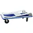 GEKO Platform transportwagen - 150 kg draagkracht - inklapbare handgreep - antislip oppervlak