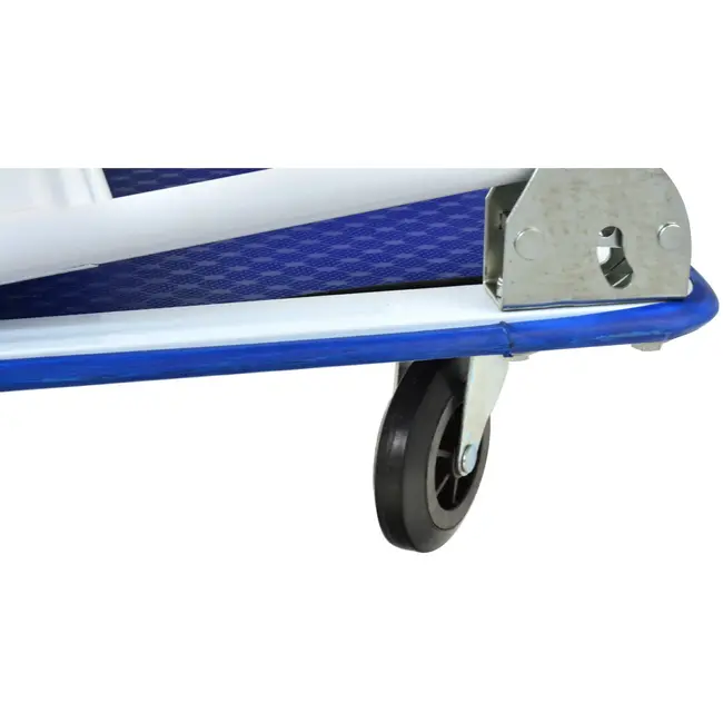 GEKO Platform transportwagen - 150 kg draagkracht - inklapbare handgreep - antislip oppervlak