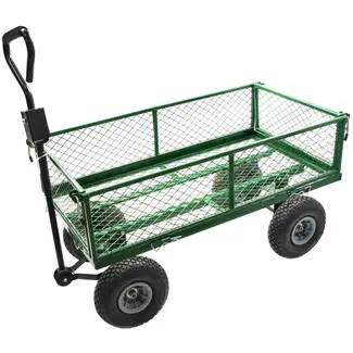 GEKO Robuuste transportkar - 350 kg draagvermogen - Compact ontwerp