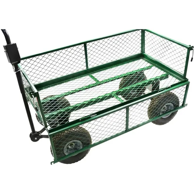 GEKO Robuuste transportkar - 350 kg draagvermogen - Compact ontwerp