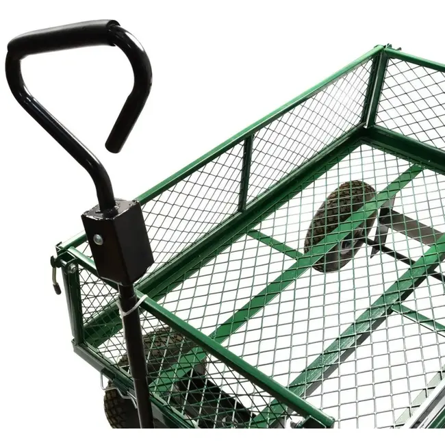 GEKO Robuuste transportkar - 350 kg draagvermogen - Compact ontwerp