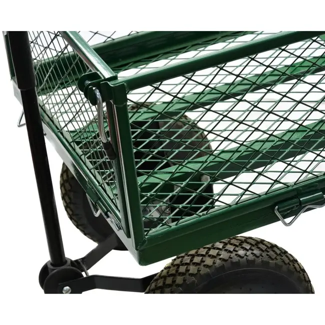 GEKO Robuuste transportkar - 350 kg draagvermogen - Compact ontwerp