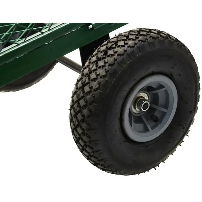 GEKO Robuuste transportkar - 350 kg draagvermogen - Compact ontwerp