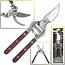 GEKO Bypass snoeischaar - Houten handvat - 200 mm - HCS staal - Precieze snede