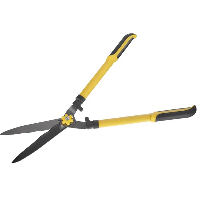 GEKO Heggenschaar - Golfsnede - Teflonlaag - 640 mm - Ergonomische handgrepen