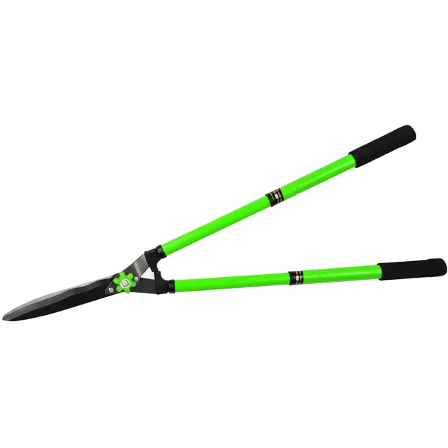 GEKO Telescopische heggenschaar - Golfblad - Verstelbare lengte 640-870 mm - Antislip handgrepen