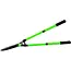 GEKO Telescopische heggenschaar - Golfblad - Verstelbare lengte 640-870 mm - Antislip handgrepen