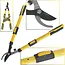 GEKO Telescopische takkenschaar - HCS staal - Teflon coating - 650-975 mm - Ergonomische grip