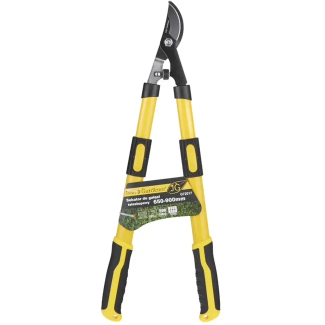 GEKO Telescopische takkenschaar - HCS staal - Teflon coating - 650-975 mm - Ergonomische grip