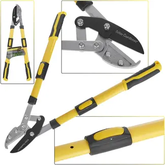 GEKO Telescopische takkenschaar - Anvil type - Teflon coating - 680-940 mm - Ergonomische grip