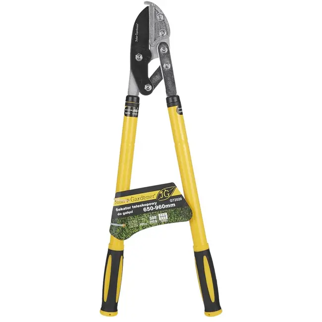 GEKO Telescopische takkenschaar - Anvil snede - Teflon coating - 675-1025 mm - Ergonomische grip