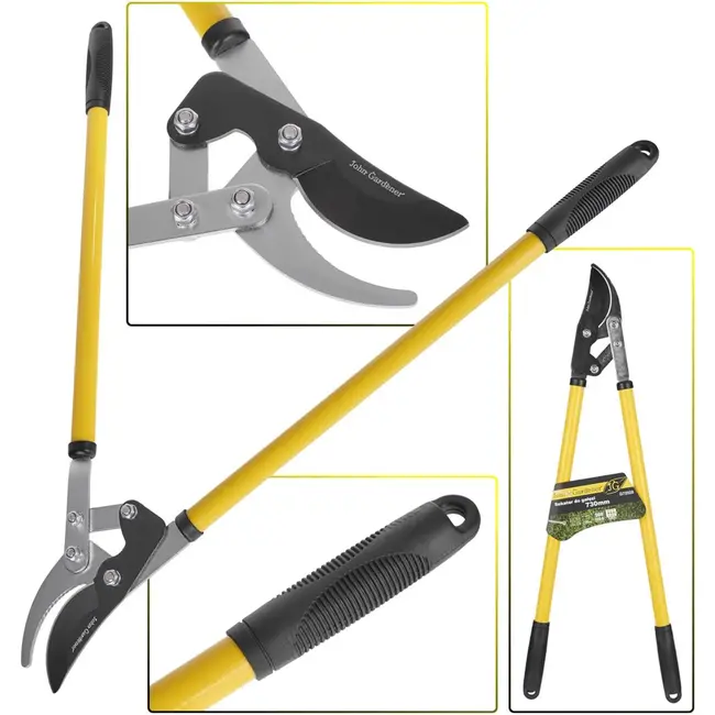 GEKO Bypass takkenschaar - Grote snijcapaciteit - Teflon gecoat - 730 mm - Ergonomische handgrepen