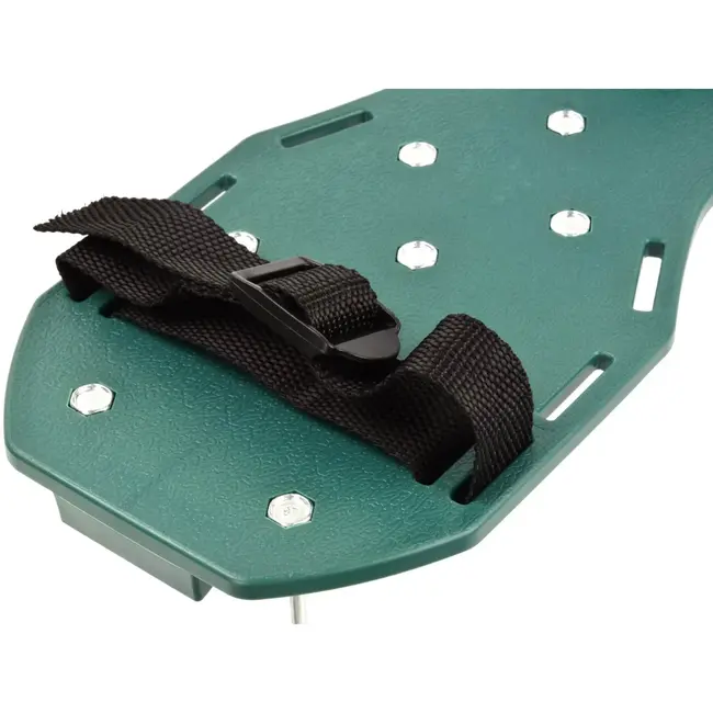 John Gardener Luchtige gazonsandalen - Verbeterde lucht- en waterdoorlaatbaarheid - Kunststof met stalen spikes