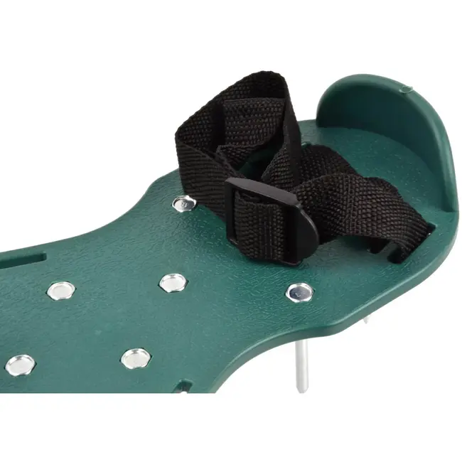 John Gardener Luchtige gazonsandalen - Verbeterde lucht- en waterdoorlaatbaarheid - Kunststof met stalen spikes