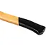 GEKO Bijl met houten handvat - antislip grip - gehard koolstofstaal - 600g
