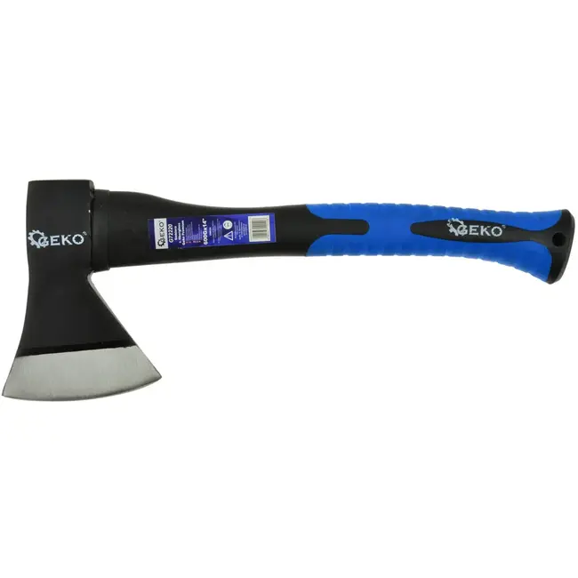 GEKO Bijl - Glasvezel Steel - Antislip TPR Handvat - 600g - 390mm