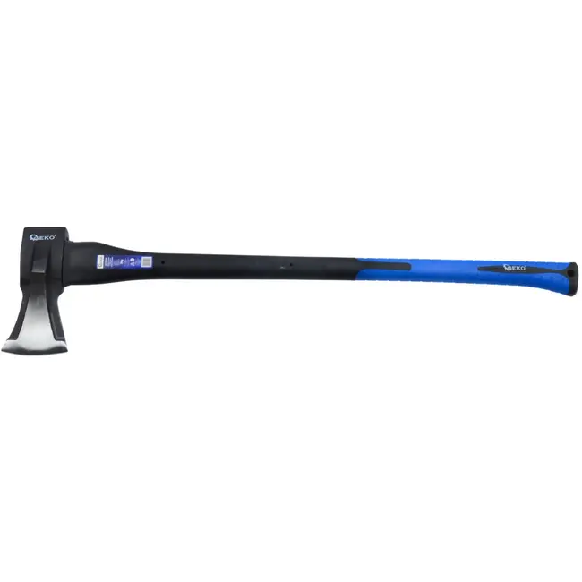 GEKO Houtkloofbijl - 3-staps injectie - Glasvezel handvat - 2 kg