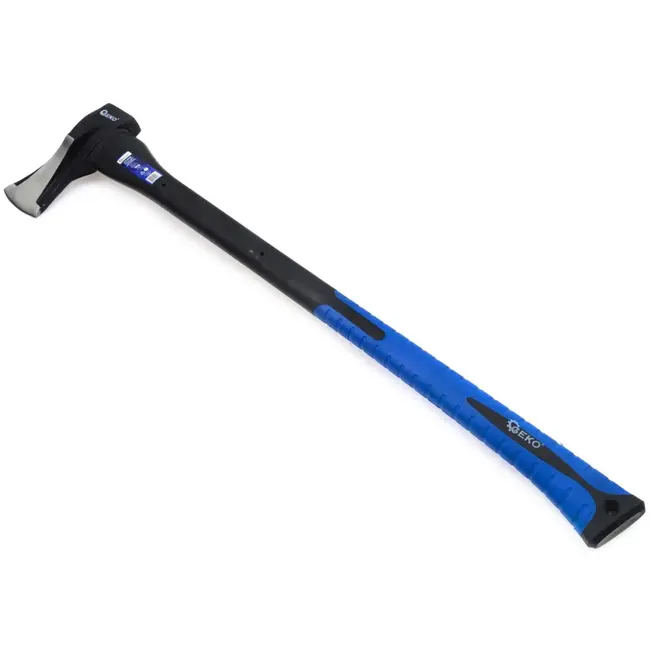 GEKO Houtkloofbijl - 3-staps injectie - Glasvezel handvat - 2 kg