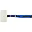GEKO Witte rubberen hamer - schokabsorberend - antislip - 900g - 355 mm