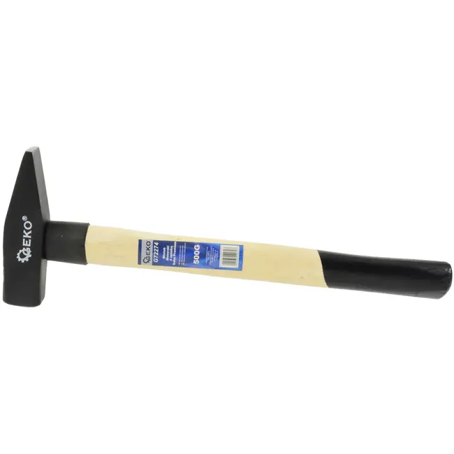 GEKO Bankhamer - 500g - ergonomisch houten handvat - robuust staal