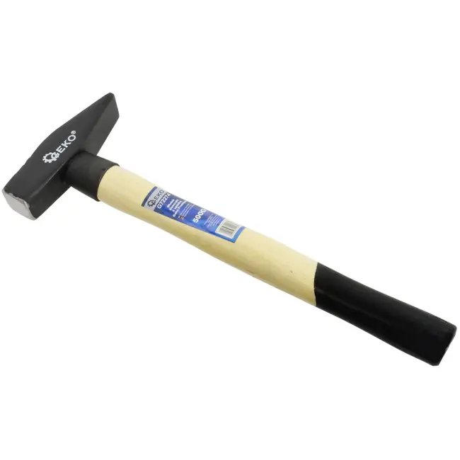 GEKO Bankhamer - 500g - ergonomisch houten handvat - robuust staal
