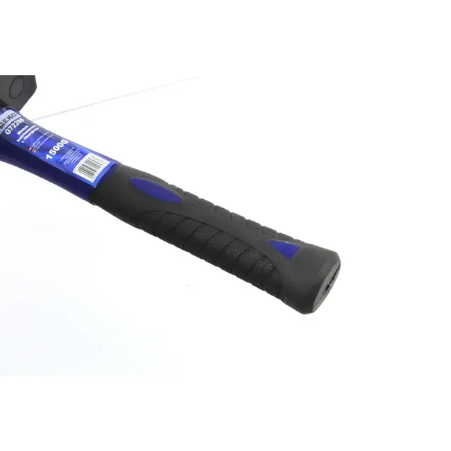 GEKO Clubhamer - 1500g - Fiberglas TPR Handvat - Carbon Staal - Antislip Grip