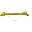 GEKO PTO-as - 3-lemon buis - involute type - 1000 mm - kunststof omhulsel