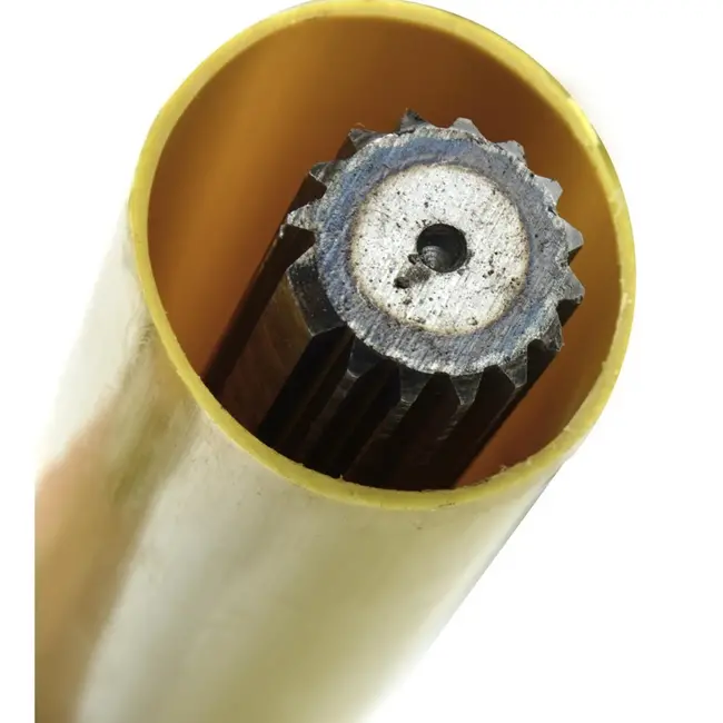 GEKO PTO-as - 3-lemon buis - involuut type - 120 cm - snelle montage