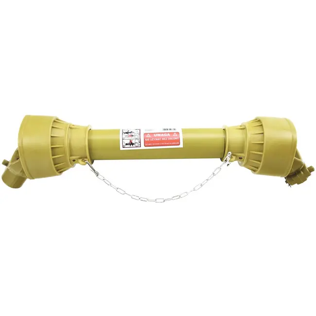 GEKO PTO-as - 3-lemon buis - involute type - 750 mm - snelle montage - kunststof afdekking