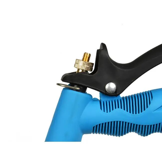 GEKO Pistoolgreep sproeikop - verstelbare straal - messing - antislip grip