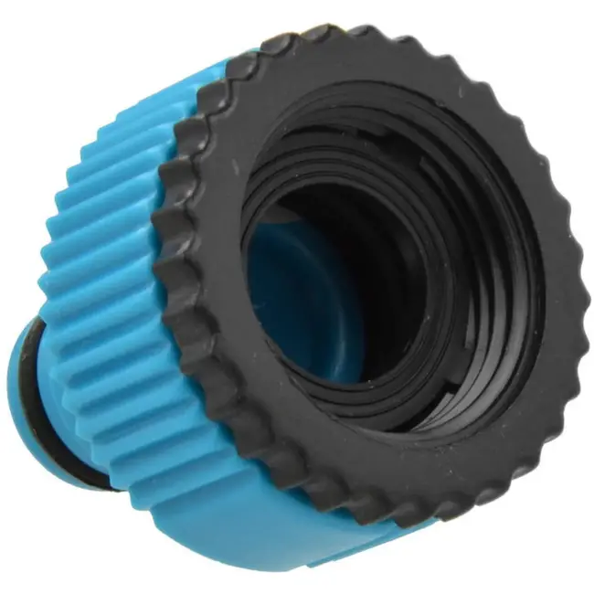 GEKO Tweedelige kraanadapterset - 3/4" naar 1" - Snelle koppeling - Blauw - 25 stuks