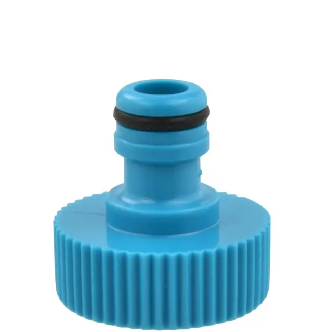 GEKO Tapadapter - Snelkoppeling - 1 inch - Binnen draad - Blauw - 25 stuks