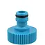 GEKO Tapadapter - Snelkoppeling - 1 inch - Binnen draad - Blauw - 25 stuks