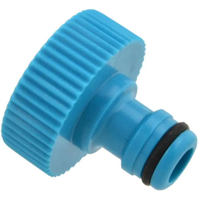 GEKO Tapadapter - Snelkoppeling - 1 inch - Binnen draad - Blauw - 25 stuks