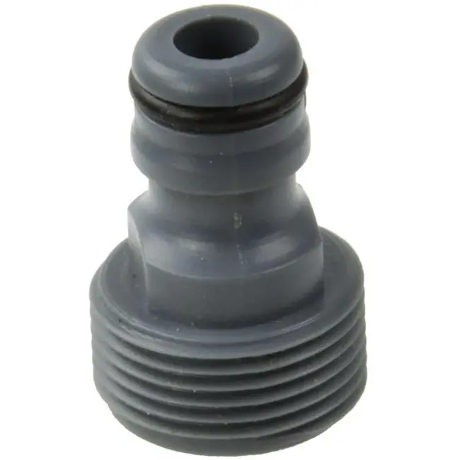 GEKO Impactbestendige kunststof adapter - 3/4" schroefdraad - Geschikt voor tuinapparatuur - 25 stuks