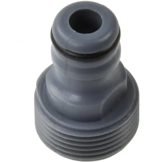 GEKO Impactbestendige kunststof adapter - 3/4" schroefdraad - Geschikt voor tuinapparatuur - 25 stuks